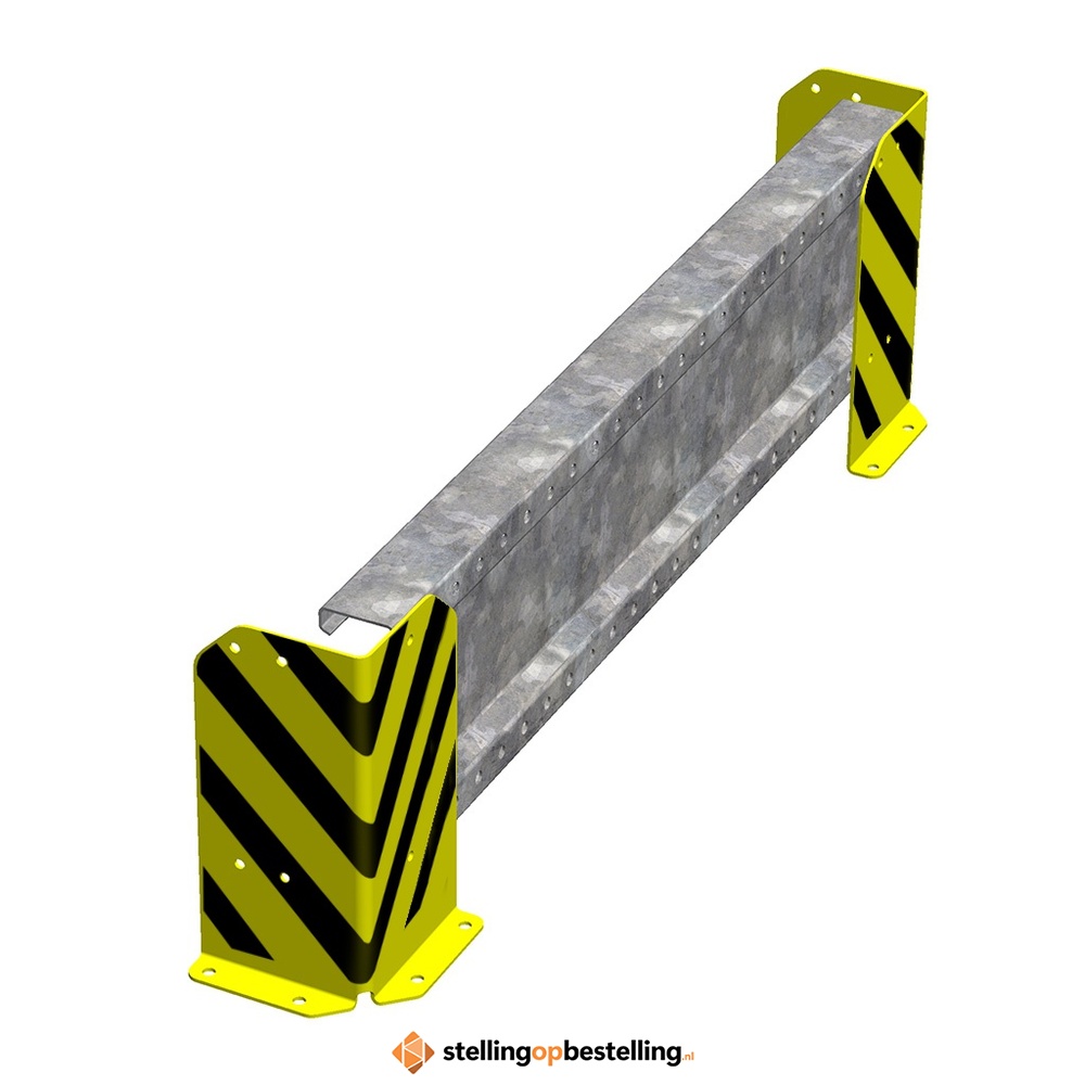 Aanrijdbeschermer 1250 mm enkele rij