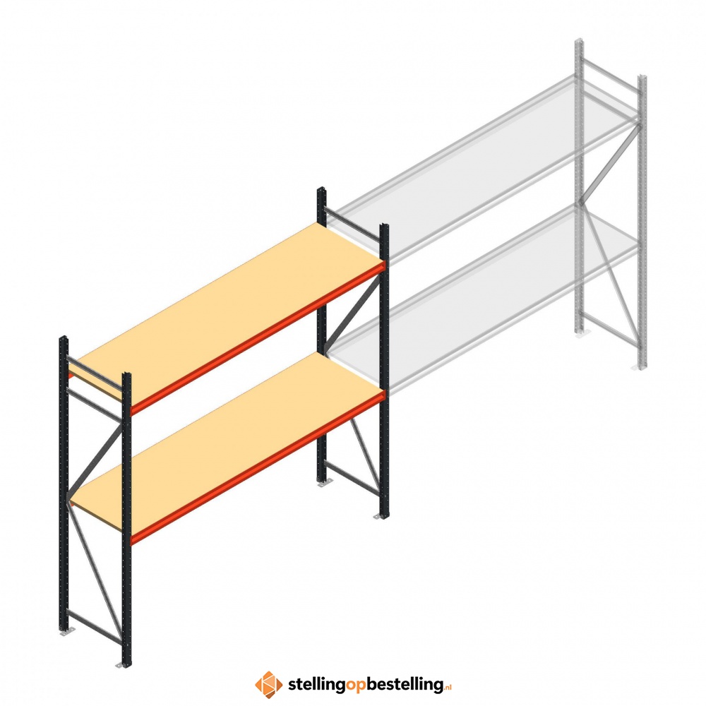 Beginsectie AR grootvakstelling 2000x2700x600 - 2 niveaus