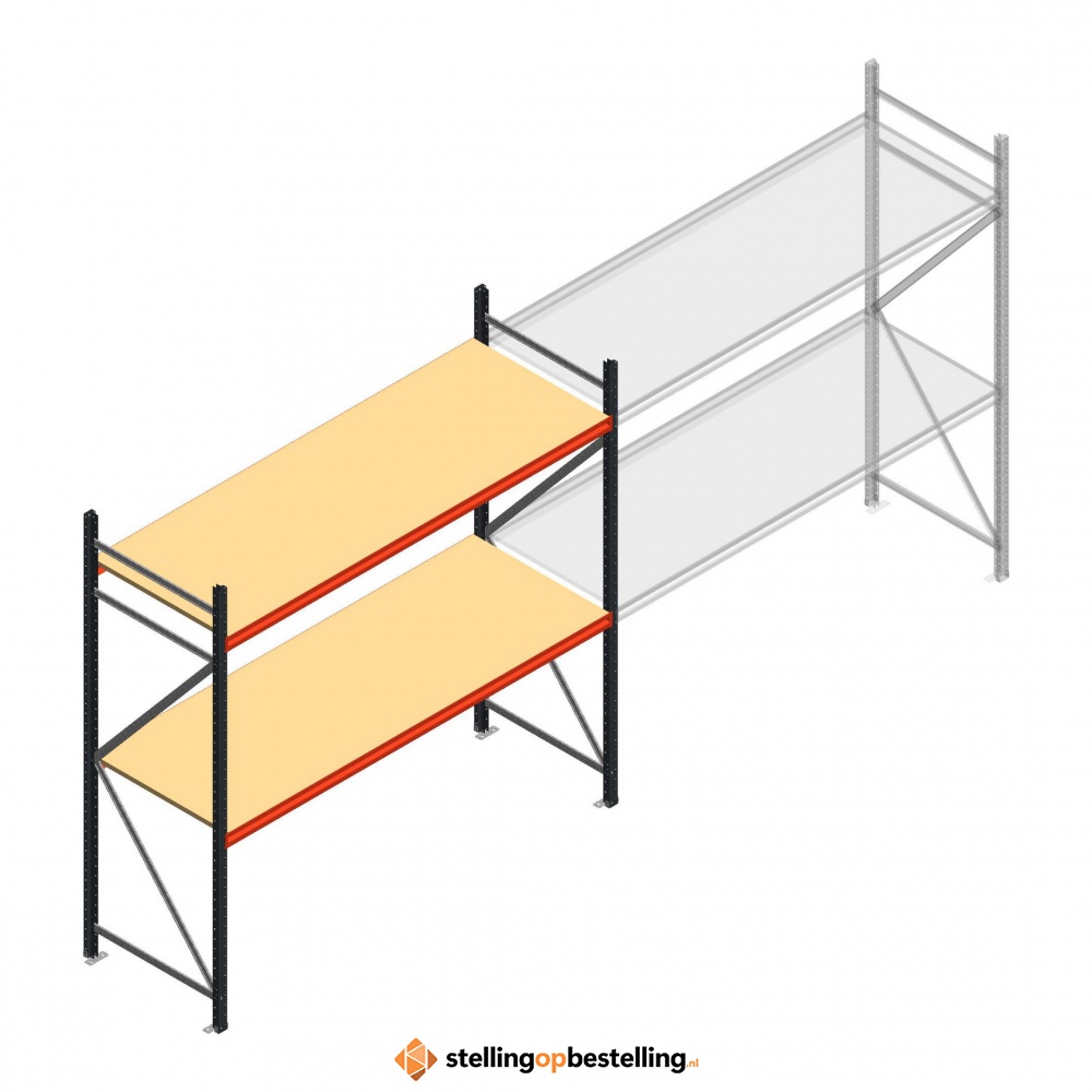 Beginsectie AR grootvakstelling 2000x2700x800 - 2 niveaus