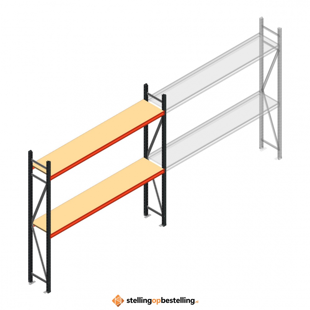 Beginsectie AR grootvakstelling 2250x2700x500 - 2 niveaus