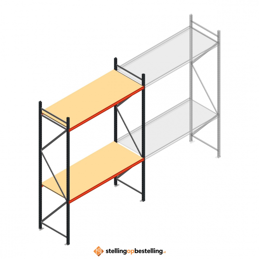 Beginsectie AR grootvakstelling 3000x2250x800 - 2 niveaus