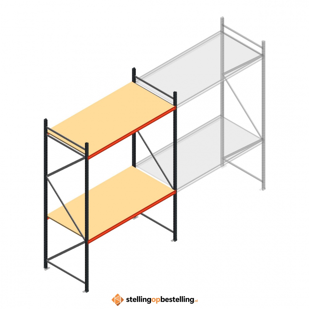 Beginsectie AR grootvakstelling 3000x2250x900 - 2 niveaus