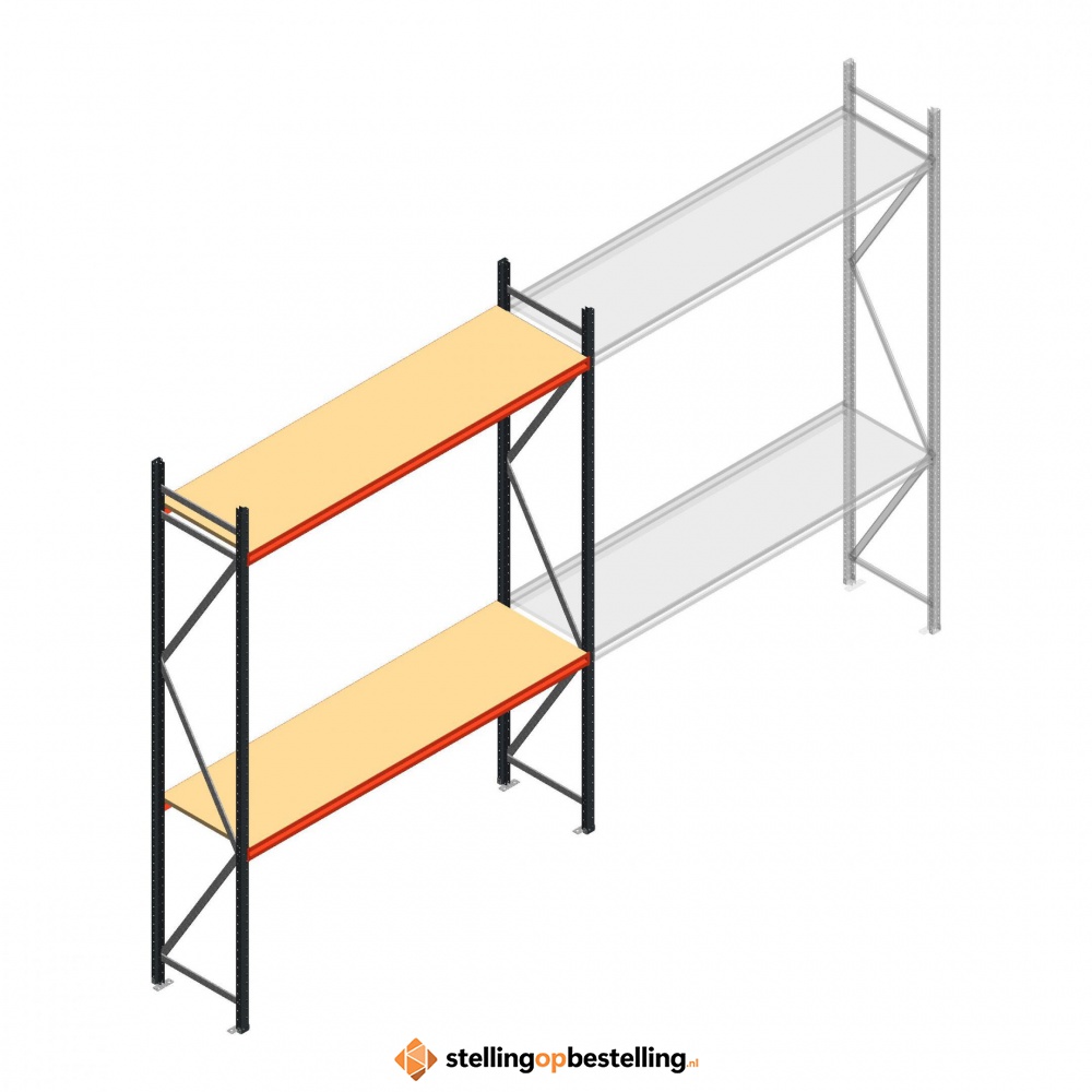Beginsectie AR grootvakstelling 3000x2700x600 - 2 niveaus