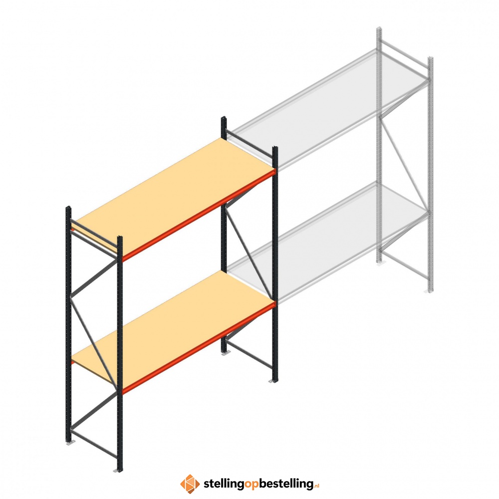 Beginsectie AR grootvakstelling 3000x2700x800 - 2 niveaus