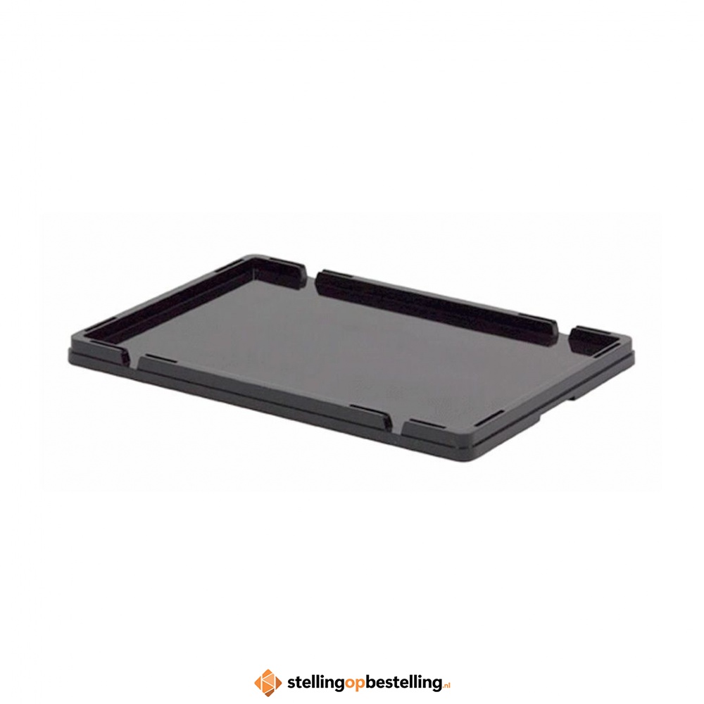 Deksel voor DTK 600x400 Zwart