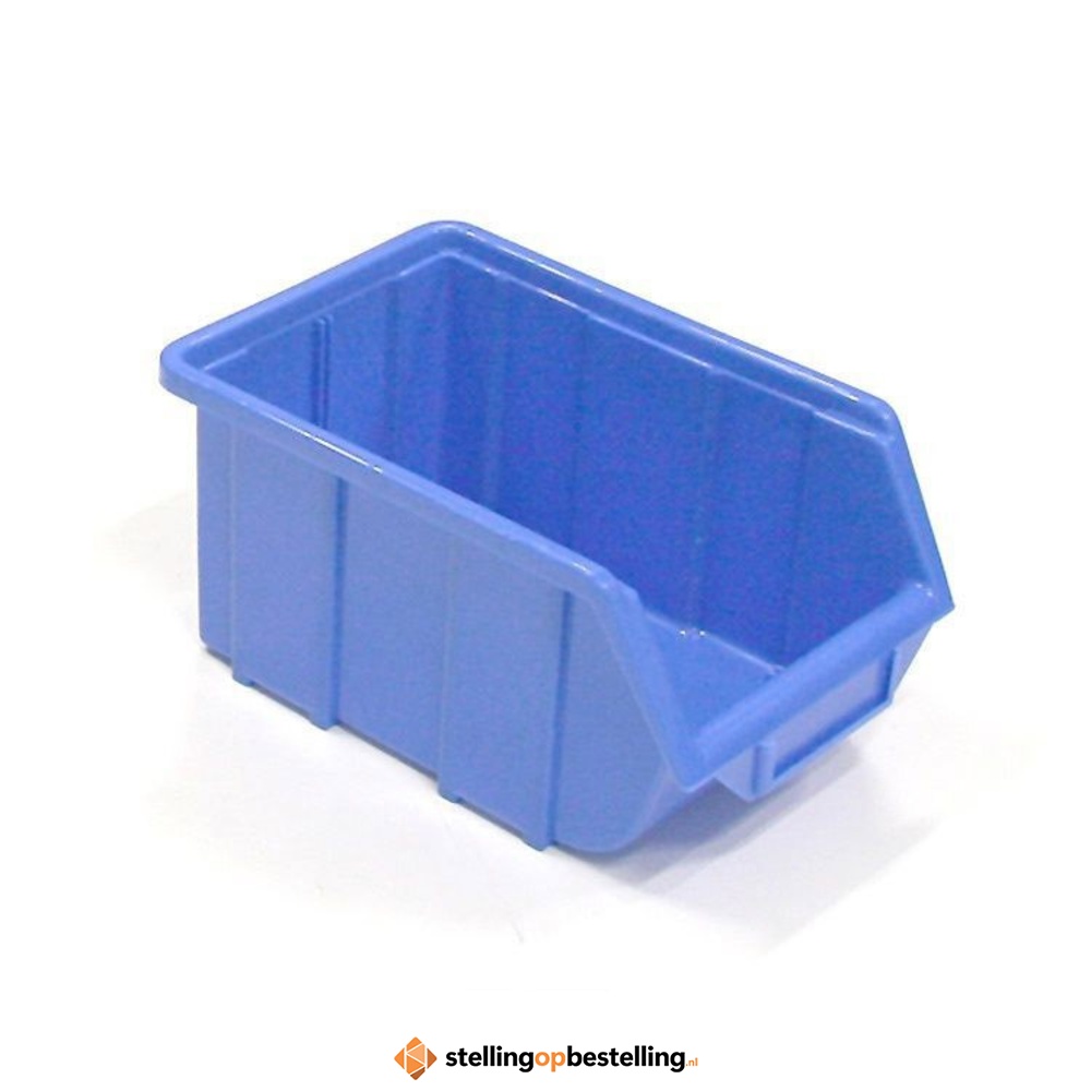 Magazijnbak BT type 3 Blauw 250x165x125mm (lxbxh) kunststof