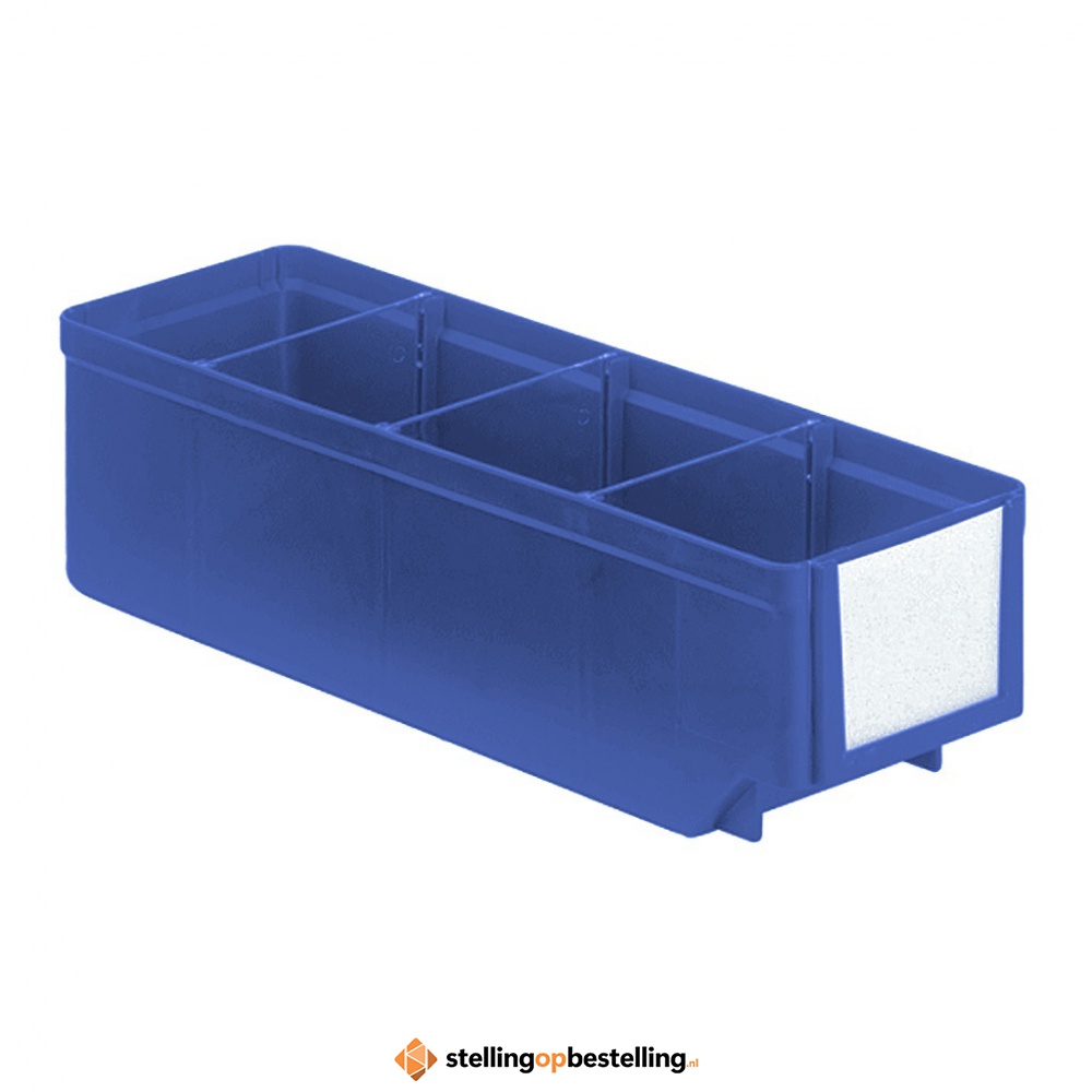 Magazijnbak, Magazijnstellingbak, Kunststof bak RK 300x93x83 blauw
