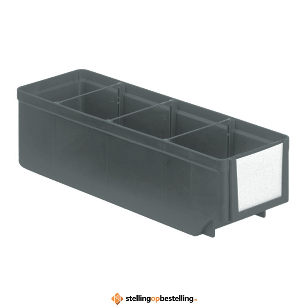 Magazijnbak, Magazijnstellingbak, Kunststof bak RK 300x93x83 grijs