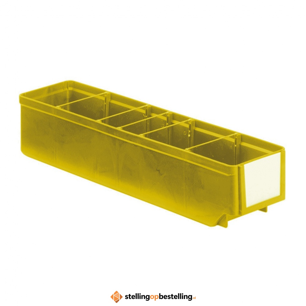 Magazijnbak, Magazijnstellingbak, Kunststof bak RK 400x93x83 geel