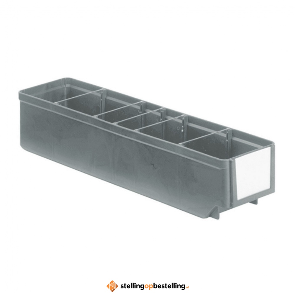 Magazijnbak, Magazijnstellingbak, Kunststof bak RK 400x93x83 grijs