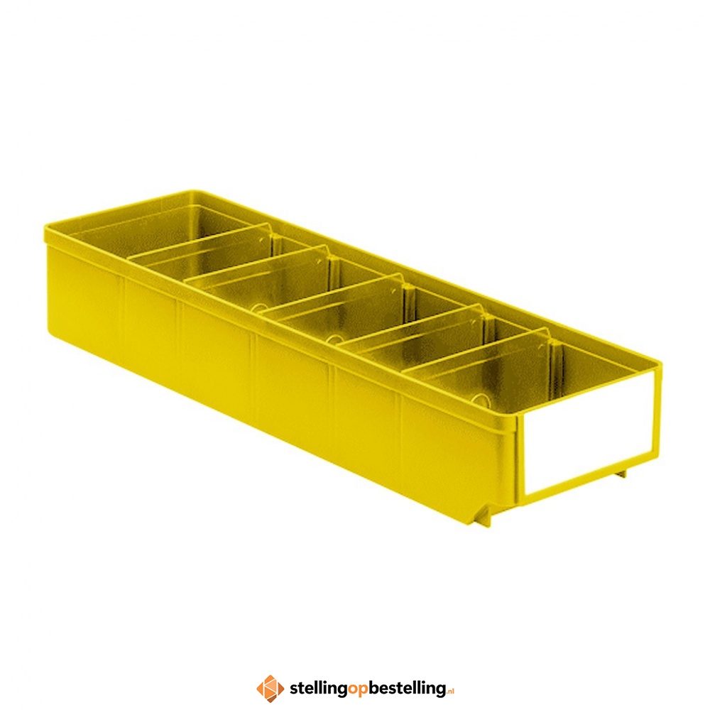 Magazijnbak, Magazijnstellingbak, Kunststof bak RK 500x152x83 geel