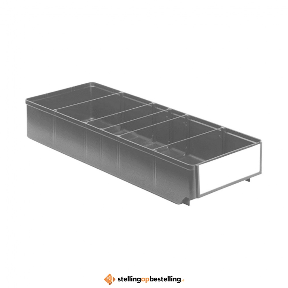Magazijnbak, Magazijnstellingbak, Kunststof bak RK 500x186x83 grijs