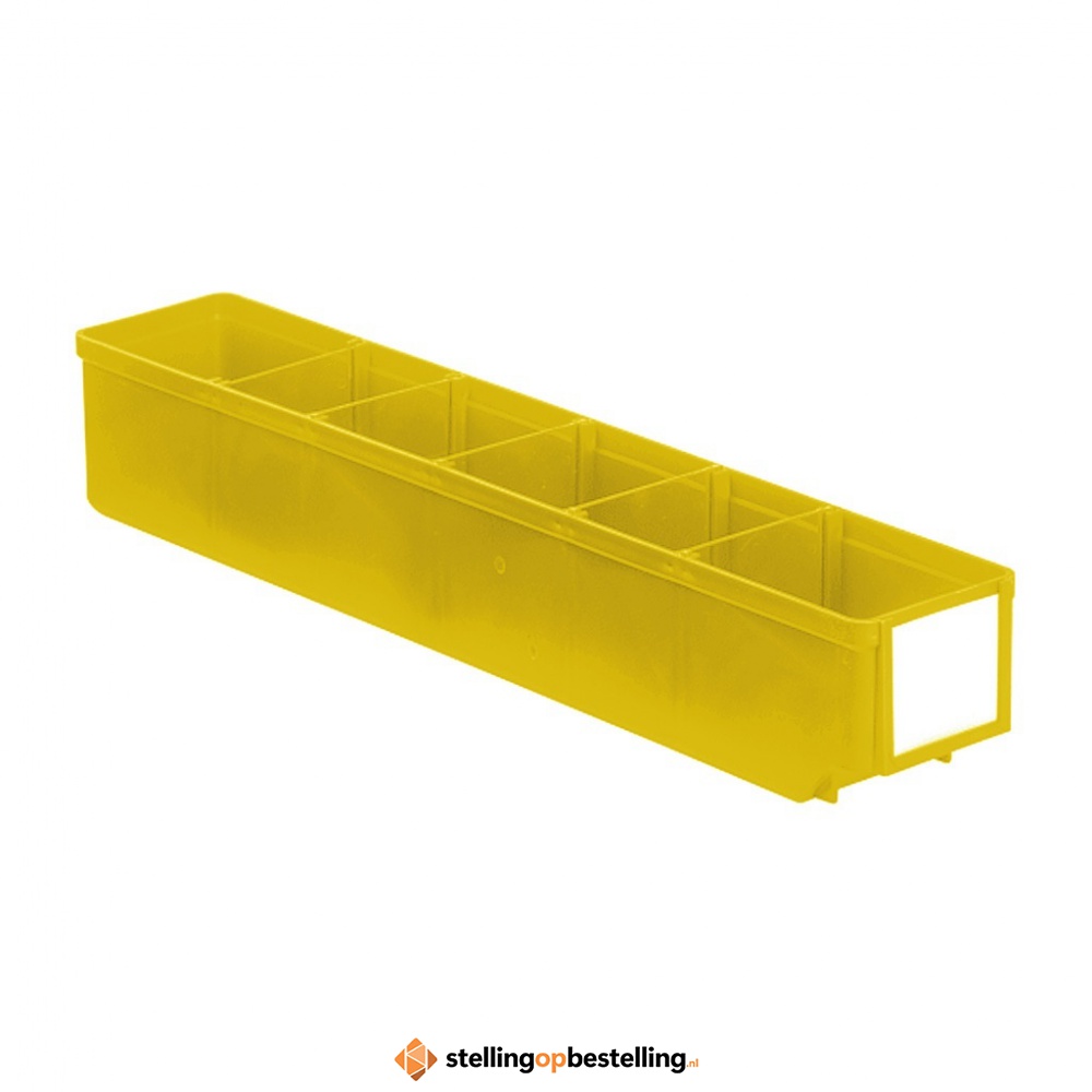 Magazijnbak, Magazijnstellingbak, Kunststof bak RK 500x93x83 geel