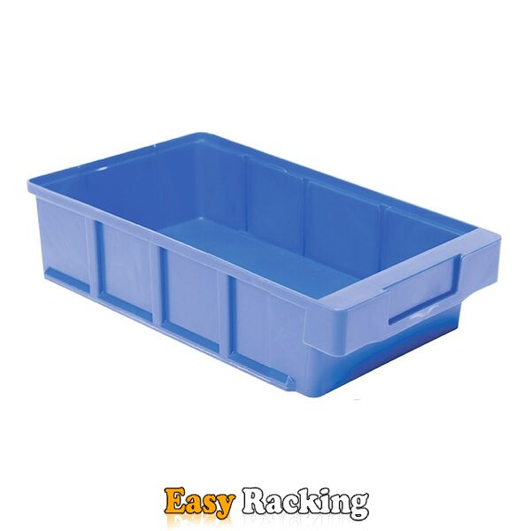 Plastic Bak, Magazijnbak, Magazijnstellingbak VKB 300x186x83 blauw