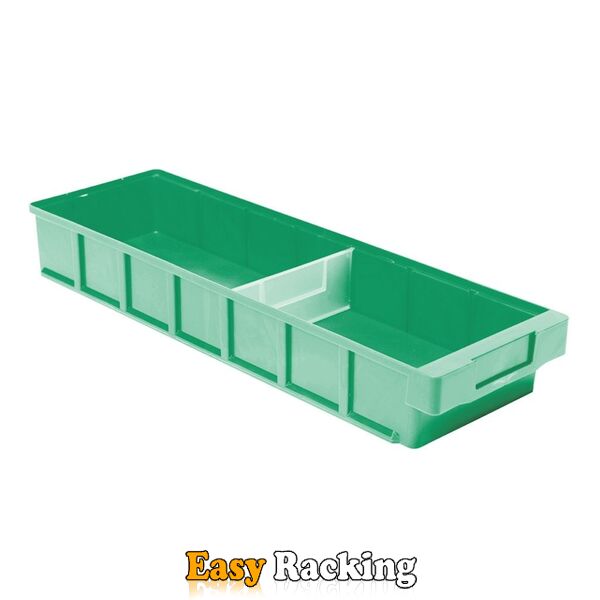 Plastic Bak, Magazijnbak, Magazijnstellingbak VKB 600x186x83 groen