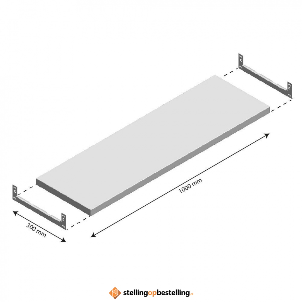 Niveau Legbord Light Duty 1000x300mm (bxd)