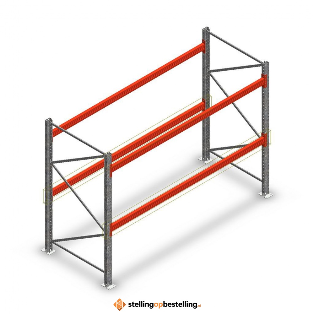 Palletstelling AR T2 2000x2700x1100 beginsectie
