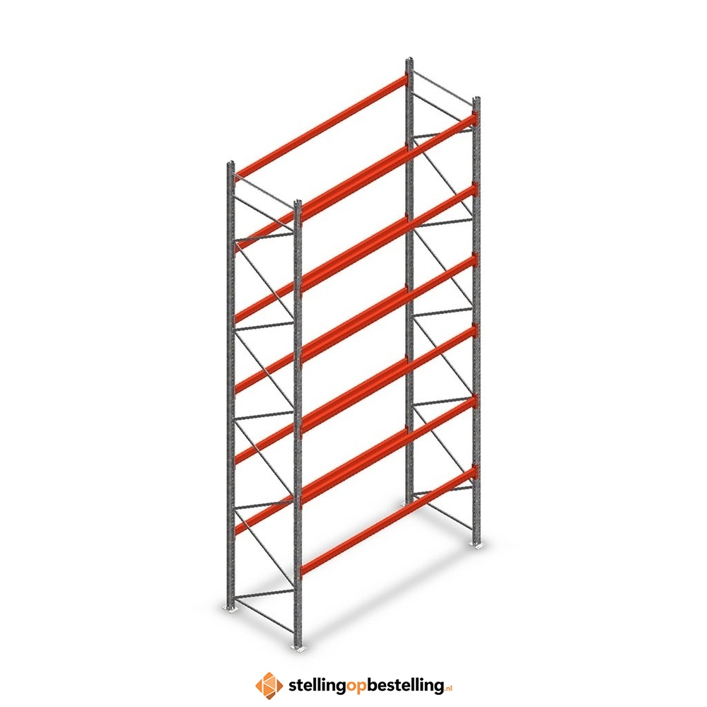 Palletstelling AR T2 6000x2700x1100 beginsectie