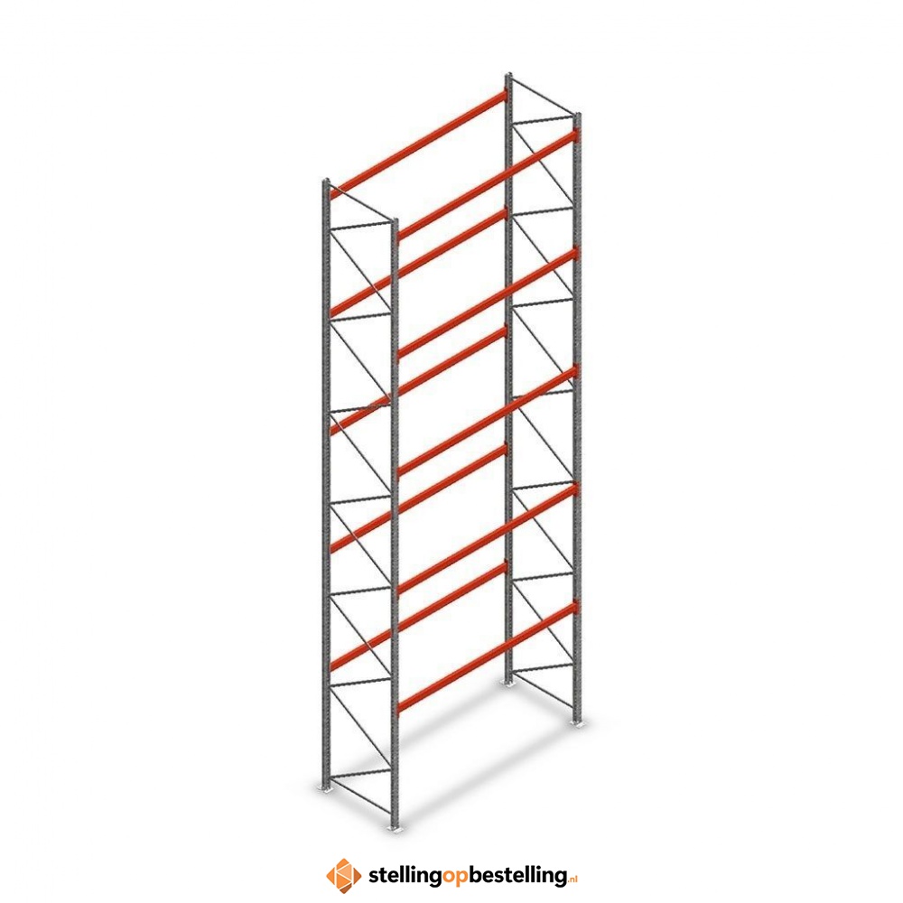 Palletstelling AR T2 8000x2700x1100 beginsectie