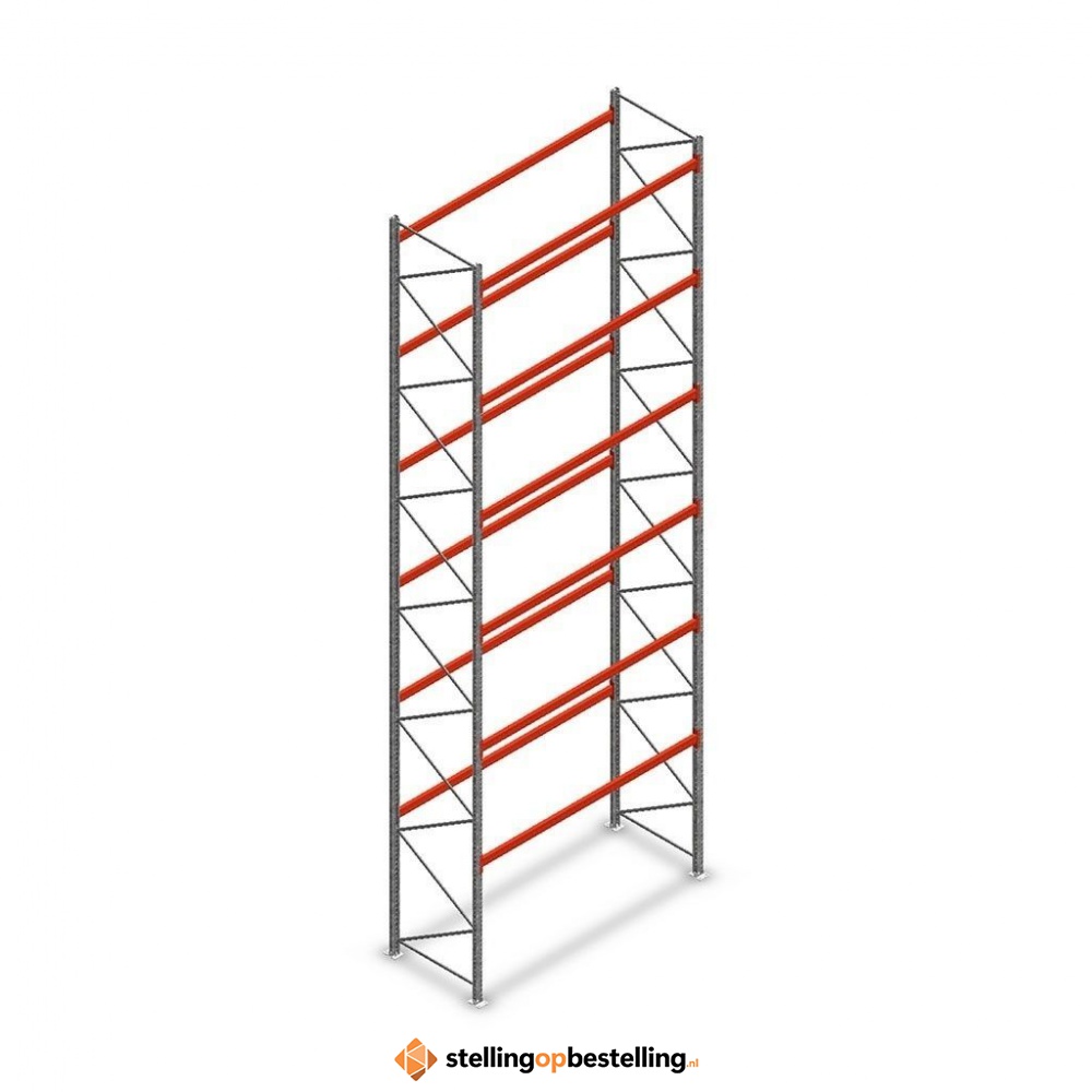 Palletstelling AR T2 8000x2700x1100 beginsectie