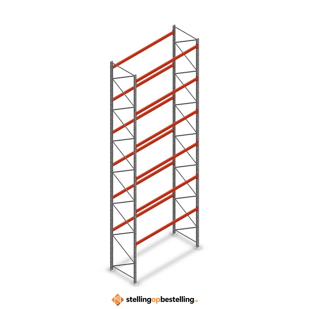 Palletstelling AR T2 8000x2700x1100 beginsectie