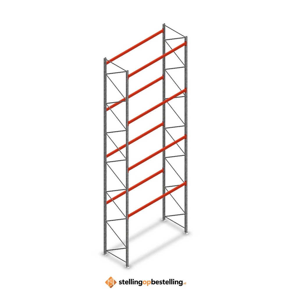 Palletstelling AR T2 8000x2700x1100 beginsectie