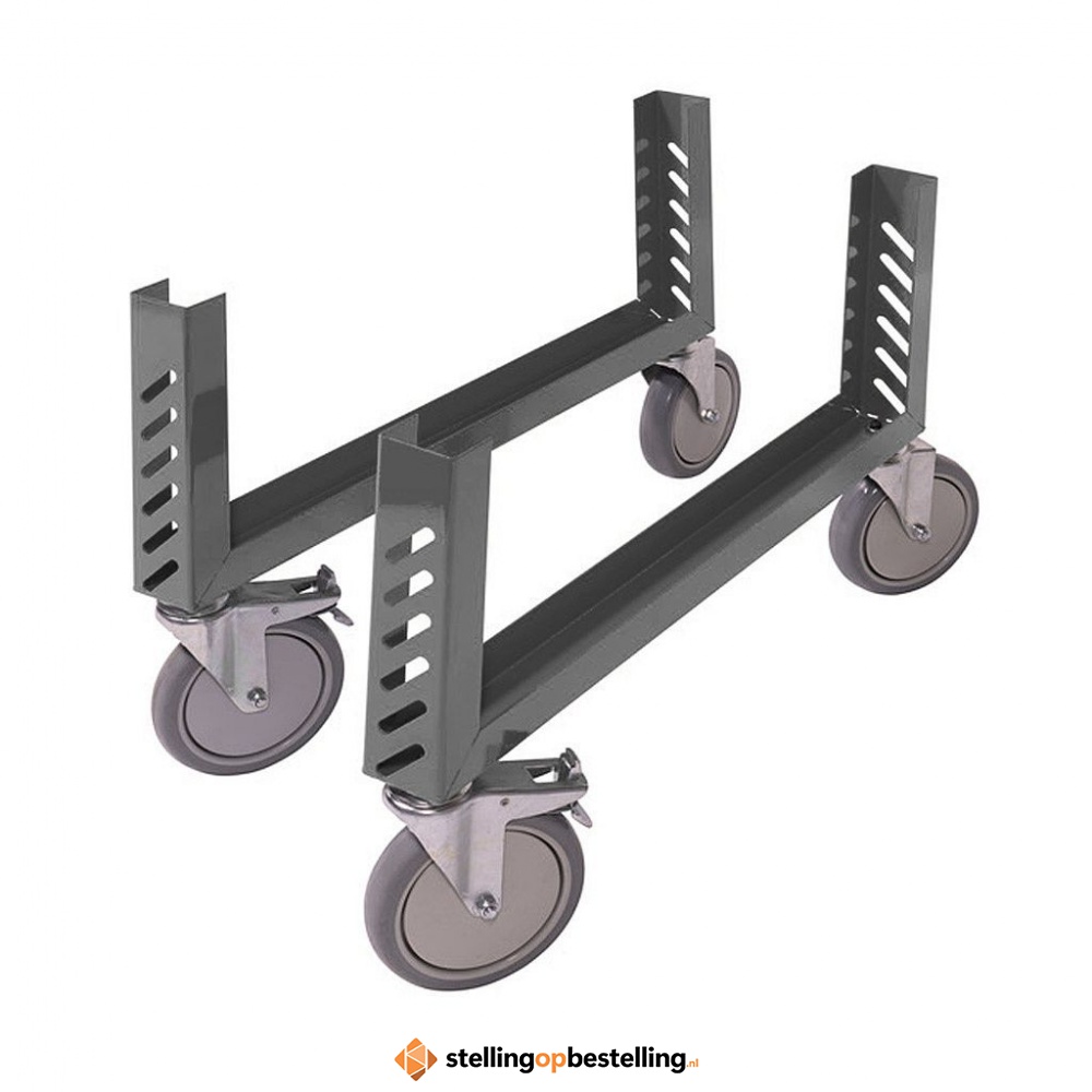 Set van 4 wielen voor werkbank