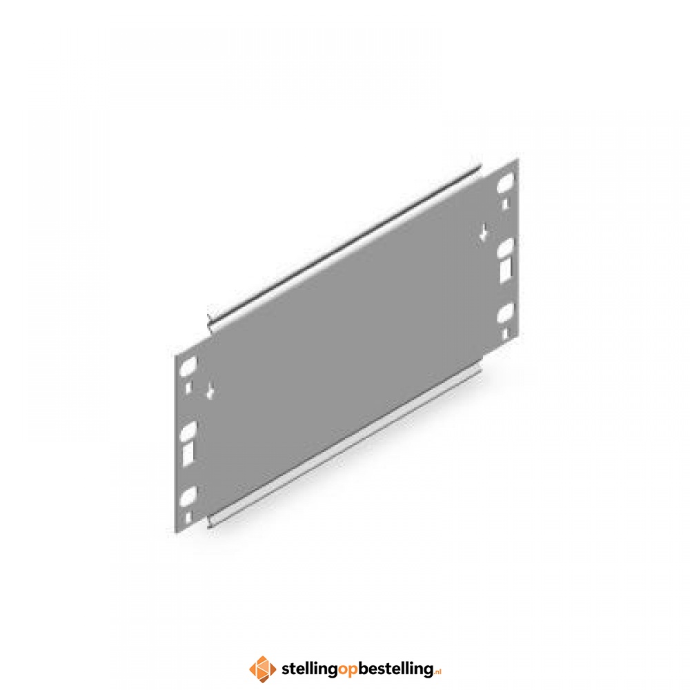 Steekdiepteplaat Heavy Duty Legbordstelling 300 mm verzinkt 