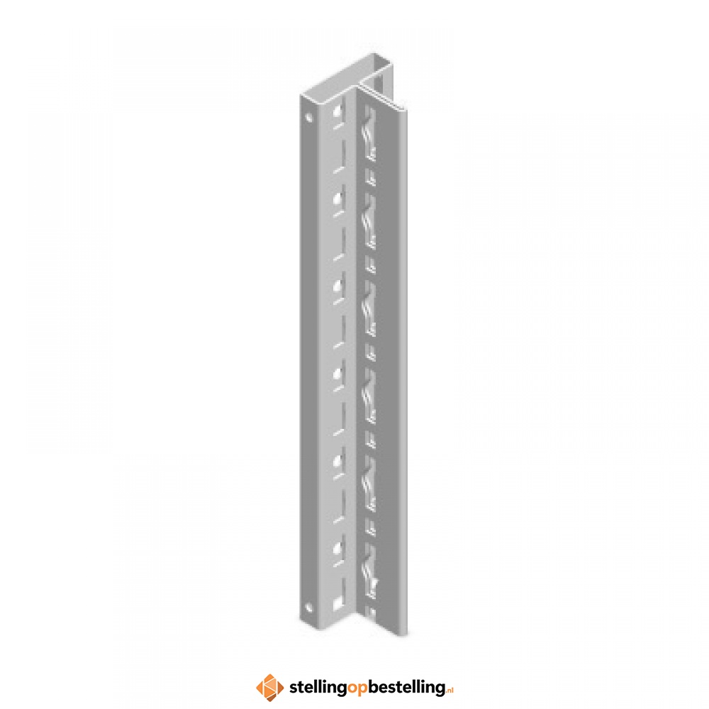 Stijl Heavy Duty Legbordstelling 2000 mm verzinkt