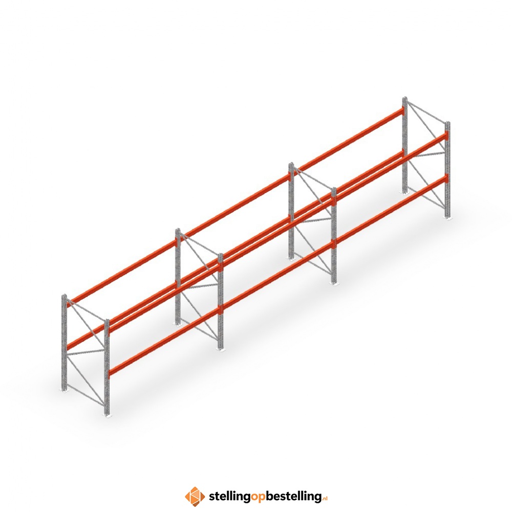Voordeelrij palletstelling AR T2 2500x8420x1100 MN12551/2700 - 2 niveaus