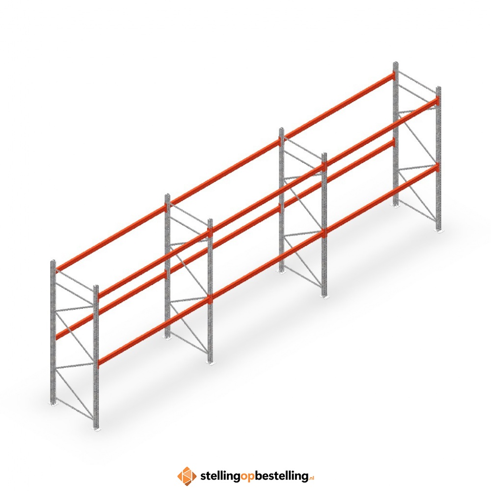 Voordeelrij palletstelling AR T2 3000x8420x1100 MN15051/2700 2 niveaus