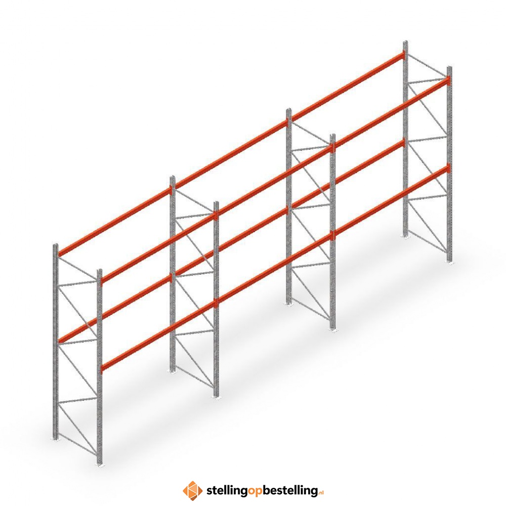 Palletstelling AR T2 voordeelrij 4000x8420x1100 MN12551/2700 2 niveaus