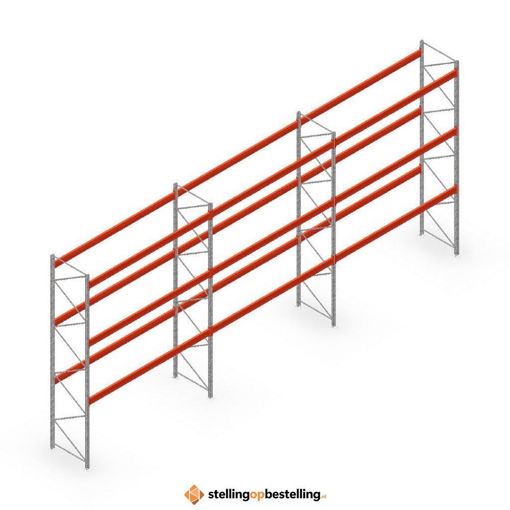 Palletstelling AR T2 voordeelrij 5000x11120x1100 MN16051/3600 3 niveaus