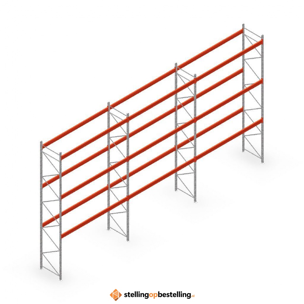 Palletstelling AR T2 voordeelrij 6000x11120x1100 MN16051/3600 3 niveaus