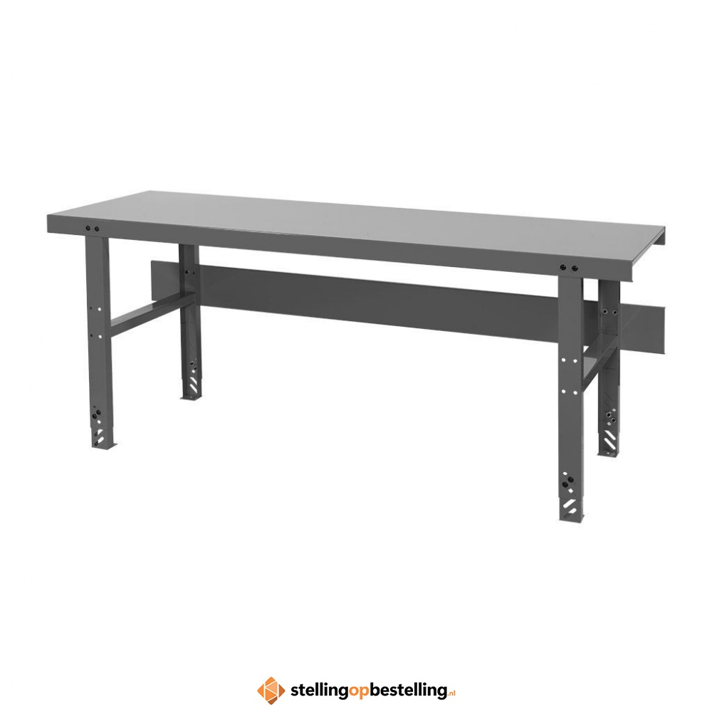 Werkbank basis 2000x700x750/950 in hoogte verstelbaar