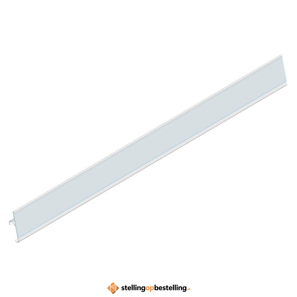 Winkelstelling datastrip wit 988x40 RAL9001