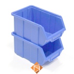 Magazijnbak BT type 3 Blauw 250x165x125mm (lxbxh) kunststof