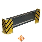 Aanrijdbeschermer 1250 mm enkele rij