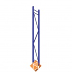 Bandenstelling grootvak AR frame blauw 3000x400x52mm