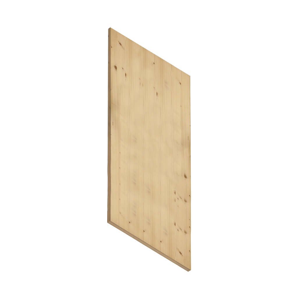 Combi achterwand triplex 2075x1000mm (hxb)