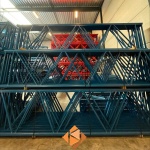 Deels gebruikte Nedcon palletstelling 5000x3500x1100 - 2 niveaus aanbouwsectie Deels gebruikte Nedcon palletstelling 5000x3500x1100 - 2 niveaus aanbouwsectie