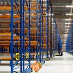 Deels gebruikte Nedcon palletstelling 6000x3100x1100 - 4 niveaus aanbouwsectie Deels gebruikte Nedcon palletstelling 6000x3100x1100 - 4 niveaus aanbouwsectie