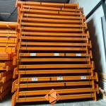Deels gebruikte Nedcon palletstelling 6000x3100x1100 - 4 niveaus aanbouwsectie Deels gebruikte Nedcon palletstelling 6000x3100x1100 - 4 niveaus aanbouwsectie
