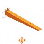 Draagarm lichte draagarmstelling T2 600 mm