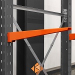 Draagarm medium draagarmstelling 800 mm