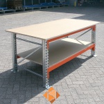 Dubbellaags Inpaktafel, Paktafel met voorgemonteerde frames