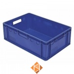 Euronormkratten EN. 600x400x200mm Blauw