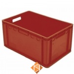 Euronormkratten EN, 600x400x300mm Rood
