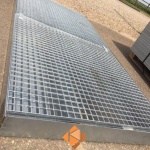 Gebruikte Metalen Lekbak, Verzinkt Gebruikte Metalen Lekbak, Verzinkt