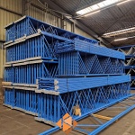 Gebruikte Stow palletstelling 3500x3600x1100 - 3 niveaus aanbouwsectie